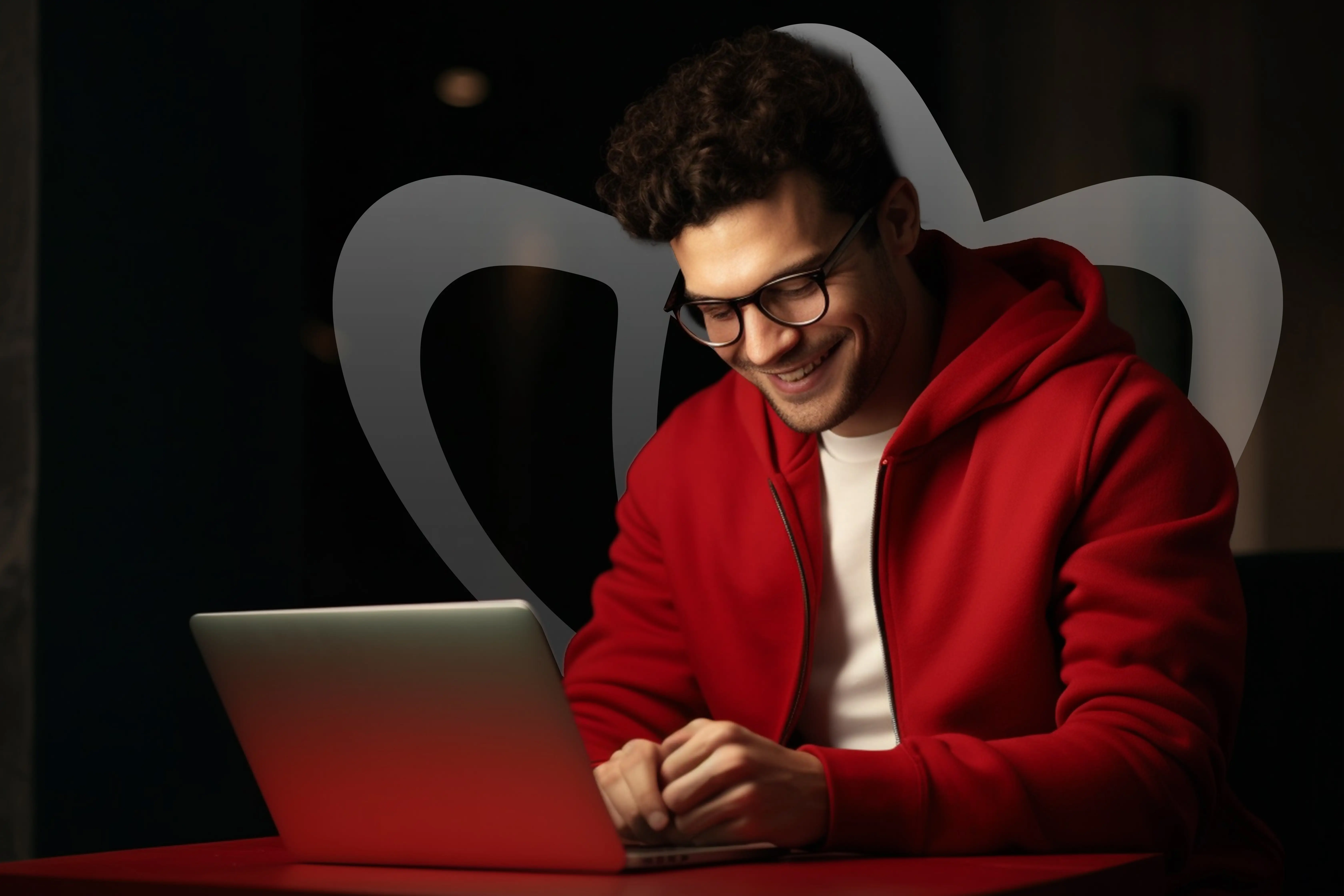 Pessoa utilizando um computador